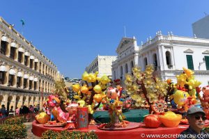 Senado Square, Macau at Chinese New Year
